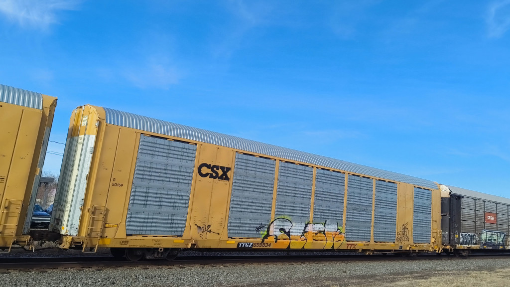 CSX G50159 (Body) TTGX 699834 (Flat)